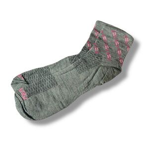 Pearl Izumi Merino Wool Socks Mens Large Forest Berry Rose 1 Pair New